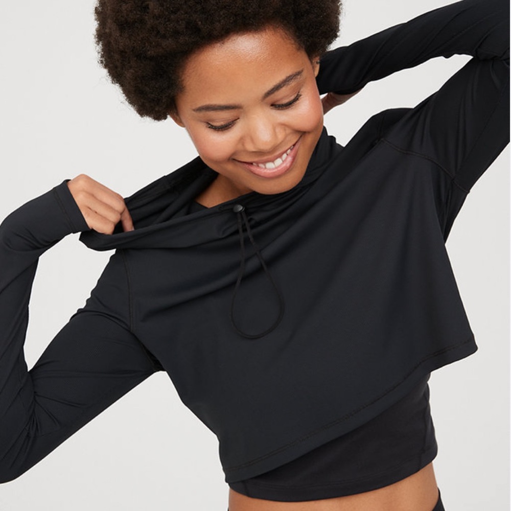 NWT offline by Aerie cropped hoodie